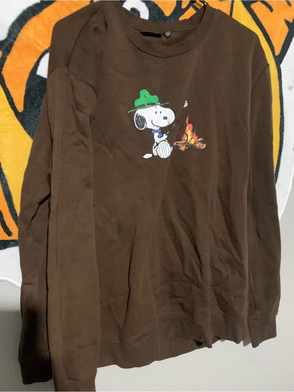 Snoopy Brown Long-Sleeve men’s Top